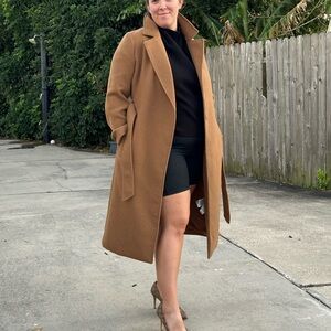 H&M Tan Pea Coat